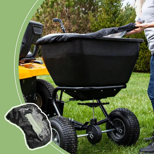 Miniatura 7 de 69712 - Cubierta de tolva compatible con esparcidores Agri-Fab de 85 libras a 100 libras para esparcidores Scotts Spreader Top Cubierta protectora