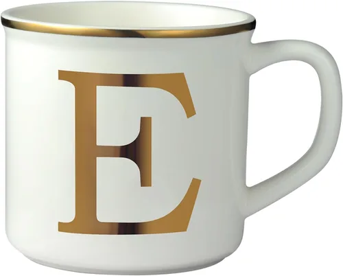 Miniatura 23 de Taza de Café de Cerámica Miicol 16 oz, Taza de Café Monograma, Taza de Té con Inicial Dorada, Taza de Té Personalizada, Regalo Único, Taza Grande