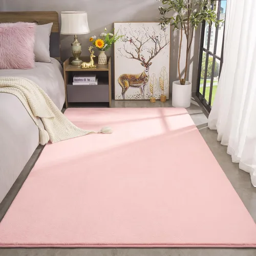 Miniatura 39 de Amearea Alfombras modernas para dormitorio, sala de estar, alfombra de espuma viscoelástica gruesa de 4 x 6 pies, alfombra de espuma viscoelástica