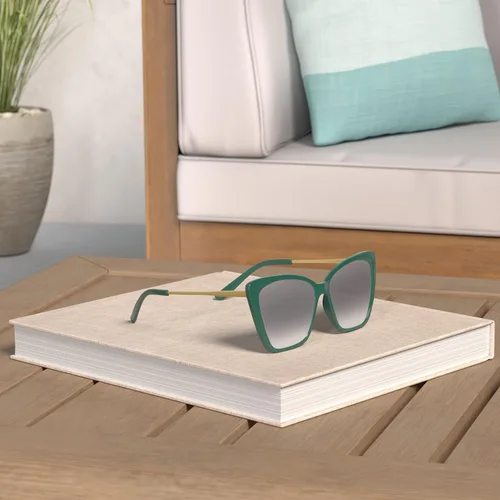 Miniatura 26 de SOJOS Gafas de sol polarizadas de moda para mujer, retro, de gran tamaño, cuadrado, ojo de gato, gafas de sol con protección UV SJ2206