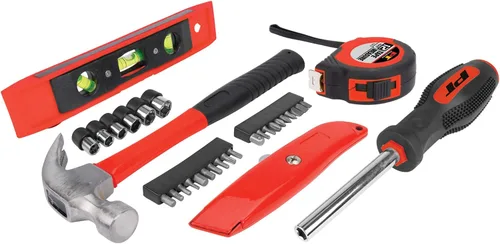 Miniatura 11 de Performance Tool W1763 Kit de seguridad esencial (11 piezas) - Herramientas de emergencia automotrices compactas y duraderas para tu automóvil