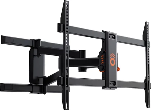 ECHOGEAR Soporte de TV para pared articulado con movimiento completo para televisores de hasta 82" - Extensión suave, giro y inclinación - Plantilla