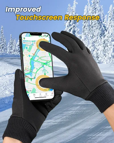 Miniatura 5 de Winter Gloves for Men Women Cold Weather - Touchscreen Gloves for Running