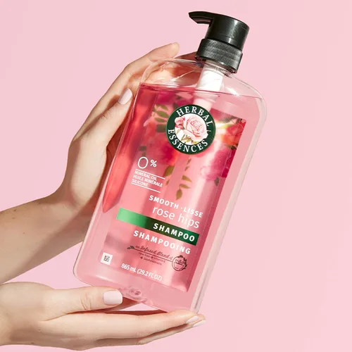 Miniatura 9 de Herbal Essences Champú Rose Hips - Cabello suave y brillante con vitamina E y jojoba, seguro para cabello teñido y aroma floral, libre de crueldad