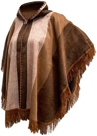 Miniatura 2 de Poncho de alpaca súper cómodo