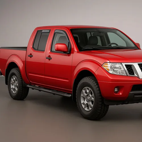 Miniatura 6 de Voron Glass Protectores de lluvia extra duraderos en canal para camiones Nissan Frontier 2005-2021 Crew Cab, deflectores de ventana, viseras