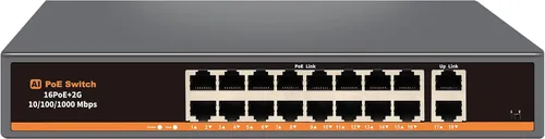 Miniatura 9 de Interruptor Ethernet no administrado de 2.5G con 4 puertos Base-T de 2.5G y 2 puertos de enlace ascendente SFP+ de 10G, compatible