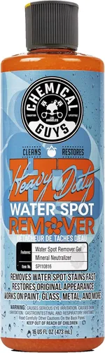Miniatura 9 de Chemical Guys Kit para eliminar manchas de agua resistente para pintura, vidrio y metal: elimina residuos minerales y acumulación superficial