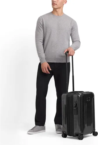 Miniatura 8 de TUMI Bolsillo frontal expandible para hombre, 4 ruedas, NegroGrafito, Bolsillo frontal Intl Exp CO