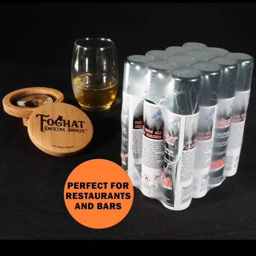 Miniatura 8 de Foghat - Recambio de combustible de butano culinario (paquete de 12 x 2.0 fl oz), recipiente de repuesto de butano para encendedor de antorchas, se