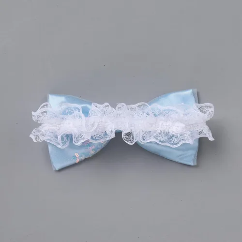 Miniatura 6 de IDOPIP Vestido de tutú de mariposa para bebé, sin mangas, sin espalda, de encaje, princesa, vestido de fiesta de cumpleaños con diadema
