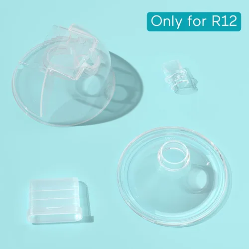 Miniatura 6 de Paruu P10 - Juego completo de tazas de colector, piezas originales de extractor de leche, accesorios de repuesto para extractor de leche portátil, 1