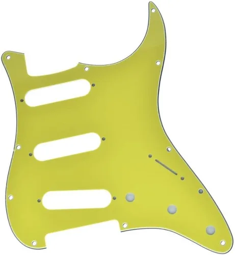 Miniatura 10 de KAISH - Golpeador de 11 agujeros estilo ST/Strat, SSS, para Stratocaster de EE. UU./México, perla de abulón