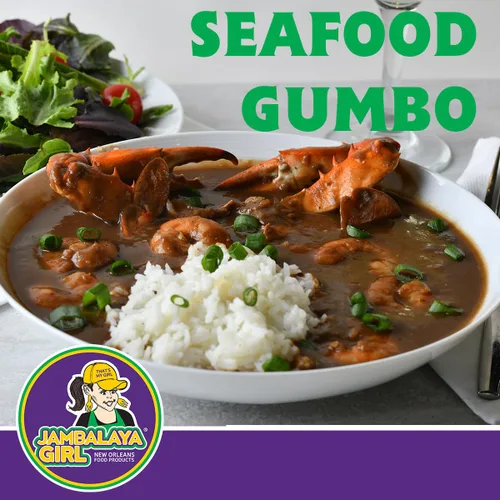 Miniatura 8 de Jambalaya Girl Base Gumbo con Roux, mezcla de sopa de Nueva Orleans, 4 onzas (paquete de 4) – Fácil de cocinar – Solo tienes que añadir pollo