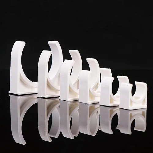Miniatura 7 de 80 abrazaderas para tuberías de agua de PVC en forma de U, clips para tubos de 1/4 de pulgada (0.630 in), bandejas de TV, soporte de tubo Pex