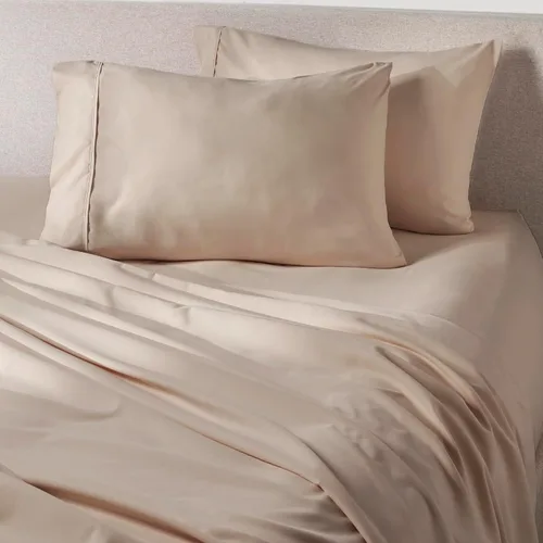 Miniatura 46 de PeachSkinSheets Juego de sábanas de berenjena, nivel de suavidad de 1500 hilos, sábanas refrescantes extra suaves para personas que duermen