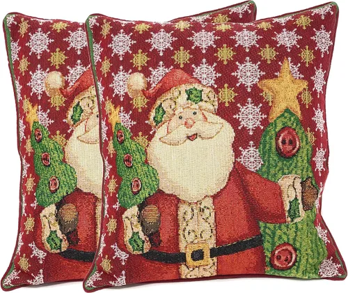 Miniatura 17 de Tache Home Fashion Funda de almohada 16 x 16 Down The Chimney