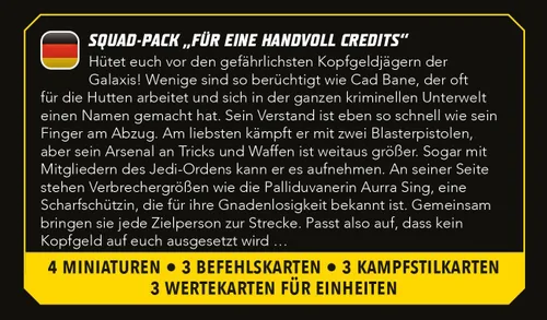 Miniatura 6 de Star Wars Shatterpoint Fistful of Credits SQUAD PACK – Juego de miniaturas de mesa, juego de estrategia para niños y adultos, a partir de 14 años, 2
