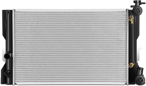 Miniatura 12 de DNA Motoring OEM-RA-1909 Radiador de aluminio compatible con 97-01 Camry 2.2L AT, 28-5/8 pulgadas de ancho x 15-11/16 pulgadas de alto x 5/8