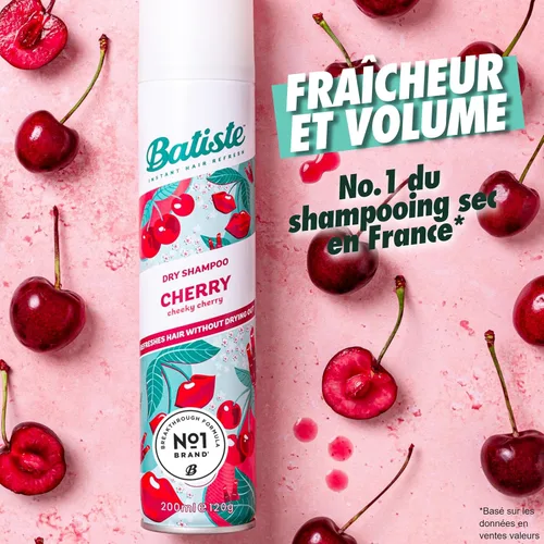 Miniatura 3 de Batiste Champú de cereza seca 6.73 onzas (6.8 fl oz) (paquete de 3)