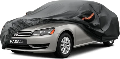 Miniatura 25 de Kayme Funda de automóvil de 6 capas para Audi A4 Sedan (2011-2023), impermeable para todo tipo de clima, cubierta exterior completa, protección
