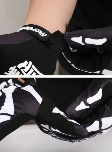 Miniatura 4 de QUENLOOP Guantes de ciclismo para hombre y mujer, guantes de motocicleta con pantalla táctil, guantes de motocicleta para carretera y motocross