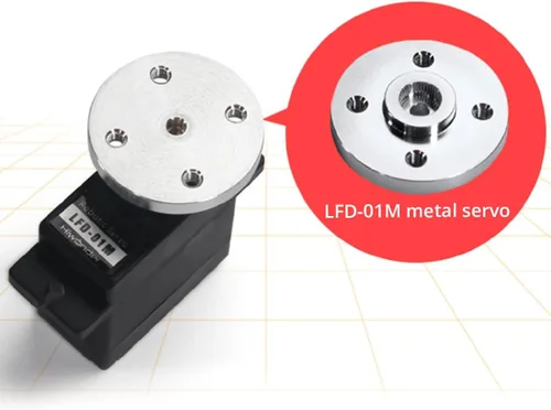 Miniatura 5 de 9G servo micro servo metal motor de engranaje anti bloqueo servo para robots DIY, LFD-01M, 1PCS