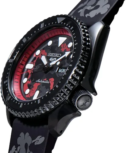 Miniatura 3 de SEIKO 5 Sports - Reloj automático de una pieza para hombre Monkey D Luffy edición limitada SRPH65