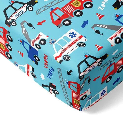 Miniatura 13 de Little Sleepies Sábanas de cuna para bebé, sábanas de cuna de viscosa muy suave de bambú para niños y niñas, sábana de cama para niños, sábana