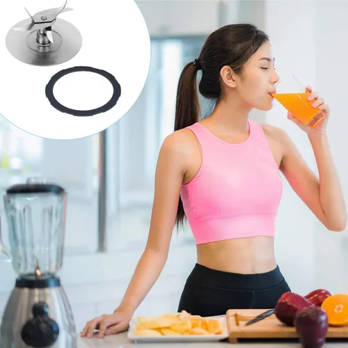 Miniatura 6 de Pro 1200 Blender Blade compatible con licuadoras Oster Pro 1200 con junta tórica de goma para piezas de repuesto Oster Pro 1200 Blender