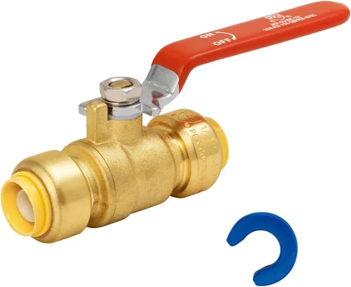 Miniatura 19 de Válvula de cierre de bola de 1 pulgada, Válvula de bola de 1 pulgada SUNGATOR, Accesorios de cierre de agua de conexión por presión, Accesorios