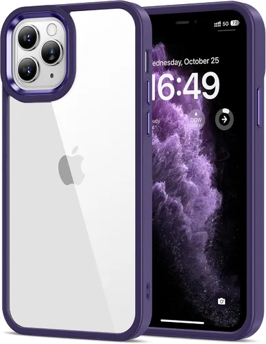 Miniatura 59 de HOOMIL Funda para iPhone 7 Plus/iPhone 8 Plus de 5.5 pulgadas, no amarillea, protección contra caídas, cubierta trasera dura transparente