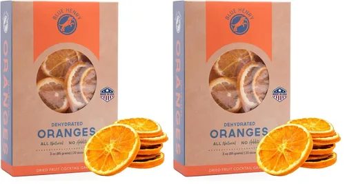Miniatura 7 de Ruedas de Naranja Deshidratadas BlueHenry - 3 oz - 20 rodajas - Fruta Natural