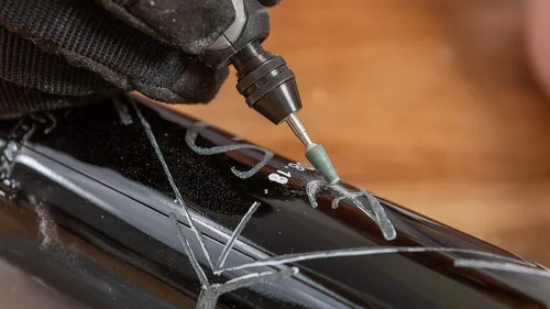Miniatura 8 de Dremel 709-02 Kit de accesorios de herramientas rotativas multiusos de 110 piezas, incluye una broca de tallado, tambores de lijado, piedras