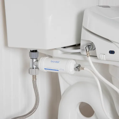 Miniatura 2 de Brondell SWF44 Swash Filtro de bidé, sistema de filtración de agua de carbono premium para asientos de inodoro eléctricos de bidé, dura hasta 6 meses