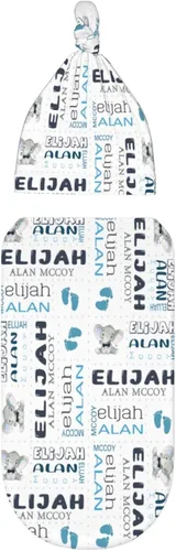 Miniatura 2 de Manta personalizada para bebé y niño con nombre, mantas de bebé personalizadas para niñas y niños con nombre, artículos personalizados para bebés