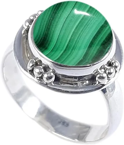 Miniatura 7 de Anillo de plata esterlina 925 para las mujeres joyas de piedras preciosas anillo joyería de moda para su venta Helloween (R-1369)