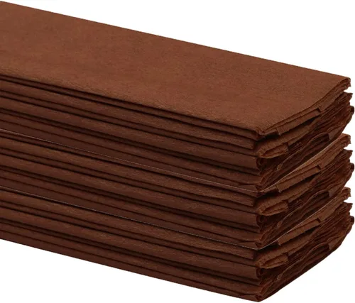 Miniatura 25 de Pliegues de papel crepé (30 hojas), 20 pulgadas de ancho por 3.2 pies de largo, papel crepé mexicano, 21 colores surtidos (verde claro)