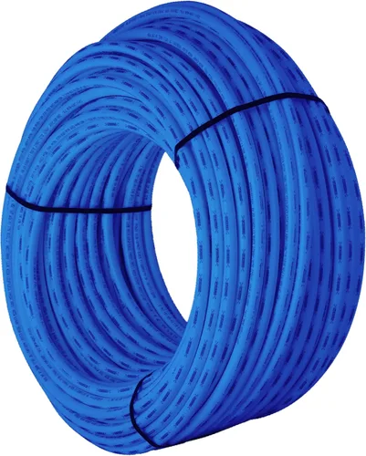 Miniatura 14 de SharkBite - Tubería de agua flexible PEX azul de 1/2 pulgadas x 300 pies para fontanería, PEX-B, U806B300