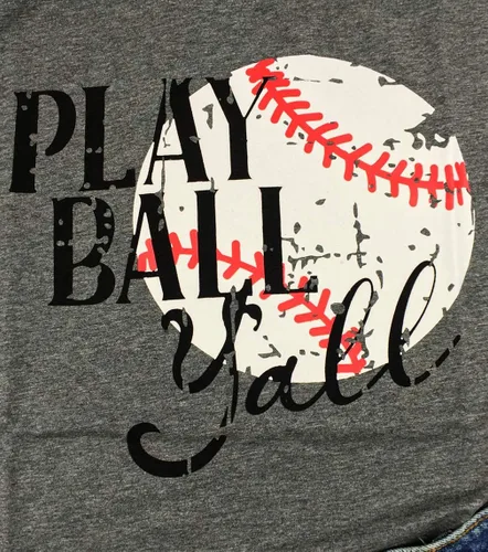 Miniatura 4 de DUDUVIE playera informal con texto en inglés Lets Do This Boy