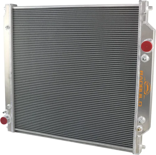 CU2741 Radiador de aluminio de 4 filas para Ford F-250 F-350 F-450 F-550 Super Duty Excursion Powerstroke 6.0L V8 Turbo Diesel MT/AT Radiadores de