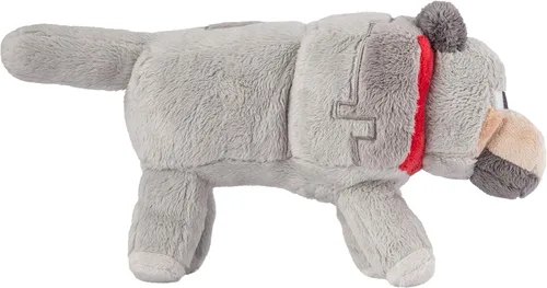 Miniatura 2 de Lobo de peluche de Minecraft con etiqueta, 15 In