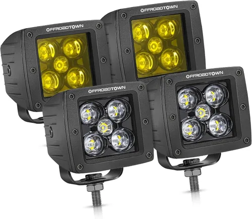 Miniatura 16 de OFFROADTOWN - Arnés de cableado de 2 conductores, kit de arnés de cableado de nailon para cápsulas LED, luz antiniebla, 12 V, 40 A, relé de fusible