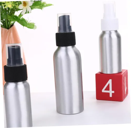 Miniatura 8 de Angoily 9pcs Refillable Perfume Bottle Travel Bottles Aluminum Spray Nozzle for Make-up Remover As Shownx3pcs