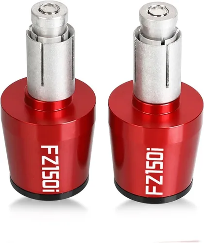 Miniatura 6 de 7/8 pulgadas 0.866 in empuñaduras de manillar de motocicleta extremos de la barra de mango tapa de extremo para Yamaha FZ150I FZ-150i 2013-2016 2017
