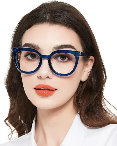 Miniatura 8 de MARE AZZURO Gafas de lectura de gran tamaño para mujer, con estilo, grandes lectores 1.0 1.25 1.5 1.75 2.0 2.25 2.5 2.75 3.0 3.5 4.0 5.0 6.0 Negro