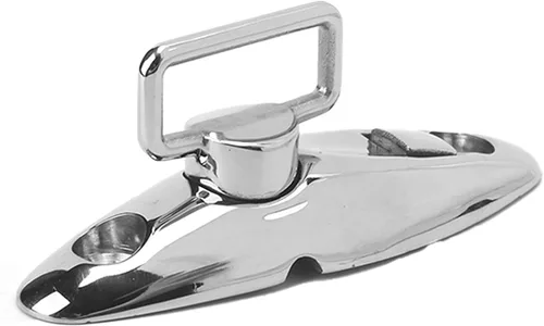 Miniatura 9 de Ymiko Bisagra de cubierta, bisagra de cubierta universal de acero inoxidable 316, herramienta de liberación rápida apta para barcos, barcos