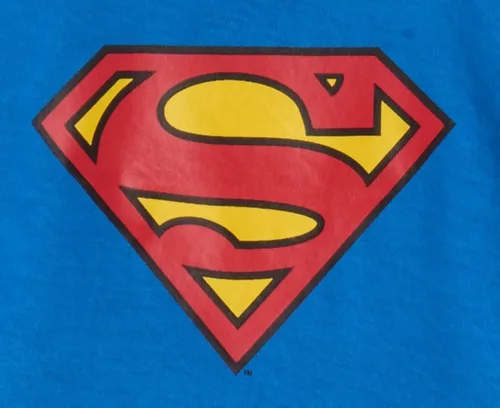 Miniatura 7 de DC Comics Justice League Superman Batman - Conjunto de pijama de 3 piezas para niños pequeños y grandes