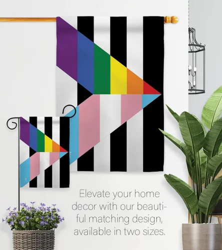 Miniatura 8 de LGBTQ Bandera del Mes del Orgullo Gay Trans Straight Ally Decoración de Jardín Decoración del Hogar Regalos Pequeña Bandera Arco Iris Bandera