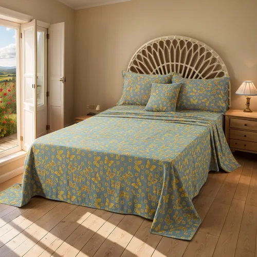 Miniatura 69 de FADFAY Juego de sábanas de rosas blancas, ropa de cama vintage floral de rosas, ropa de cama estilo rústico, 100% algodón egipcio percal, 800 hilos